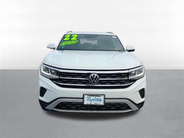 used 2022 Volkswagen Atlas Cross Sport car, priced at $27,500