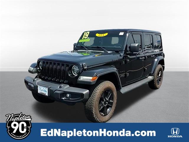 used 2019 Jeep Wrangler Unlimited car, priced at $27,500