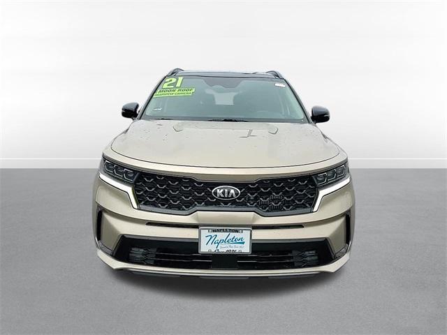 used 2021 Kia Sorento car, priced at $27,500