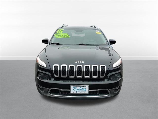 used 2015 Jeep Cherokee car, priced at $11,500