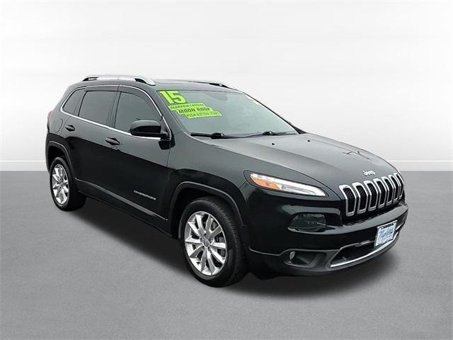 used 2015 Jeep Cherokee car, priced at $11,500