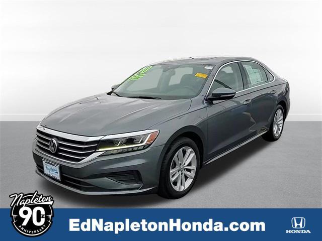 used 2020 Volkswagen Passat car, priced at $15,000