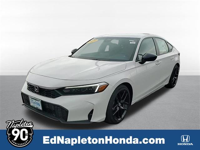 new 2025 Honda Civic car, priced at $28,123