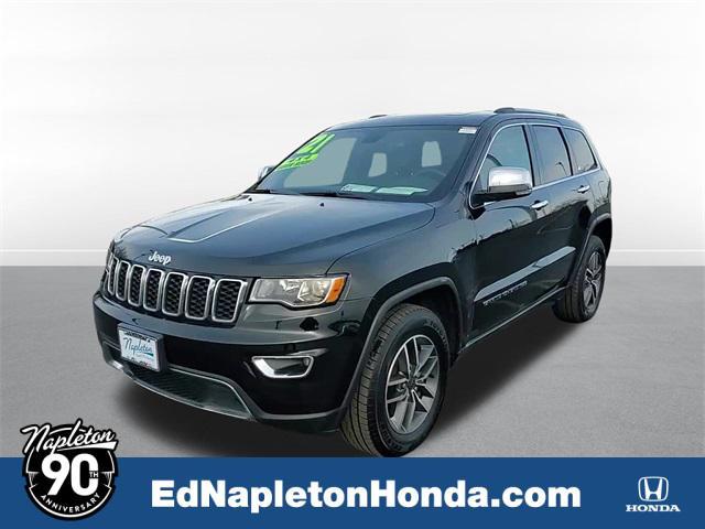 used 2021 Jeep Grand Cherokee car, priced at $26,350