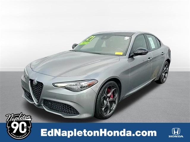 used 2021 Alfa Romeo Giulia car, priced at $24,500