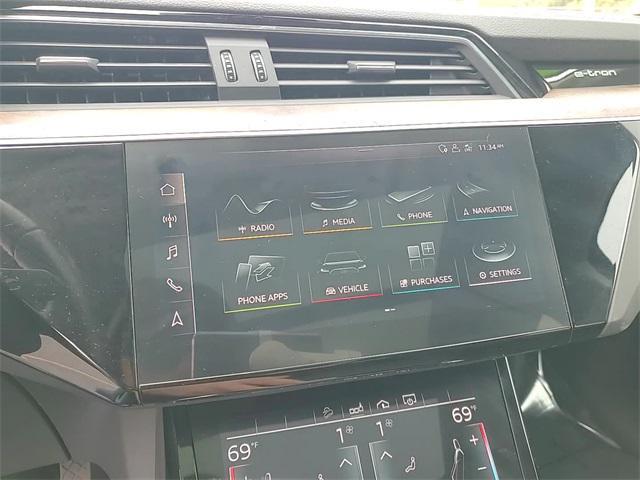 used 2019 Audi e-tron car, priced at $24,000