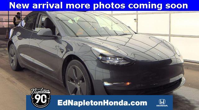 used 2023 Tesla Model 3 car, priced at $27,500