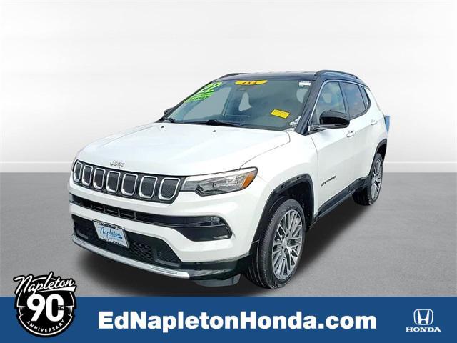 used 2022 Jeep Compass car, priced at $22,000