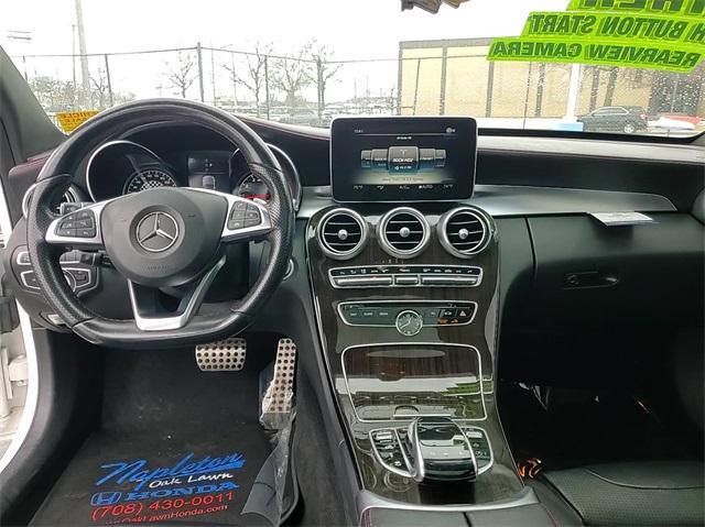 used 2018 Mercedes-Benz AMG C 43 car, priced at $26,500