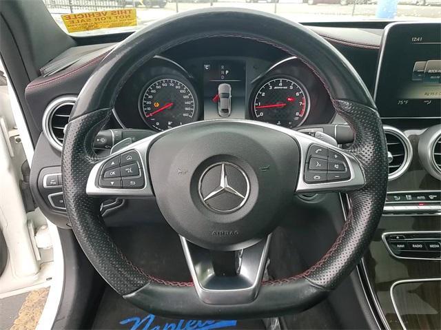 used 2018 Mercedes-Benz AMG C 43 car, priced at $26,500