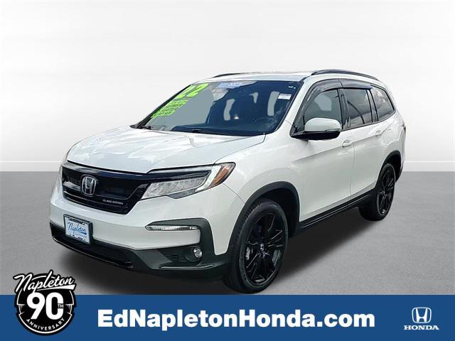 used 2022 Honda Pilot car, priced at $37,100