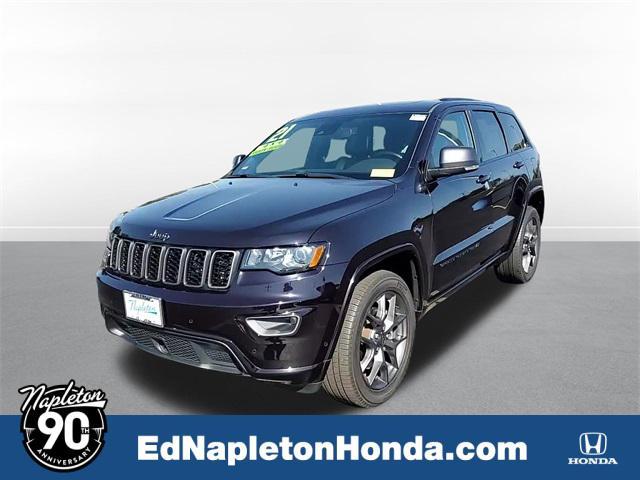 used 2021 Jeep Grand Cherokee car, priced at $27,500