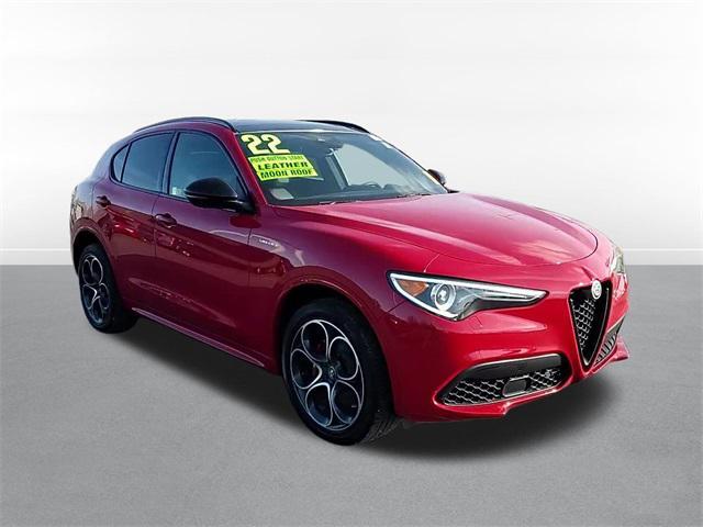 used 2022 Alfa Romeo Stelvio car, priced at $27,500