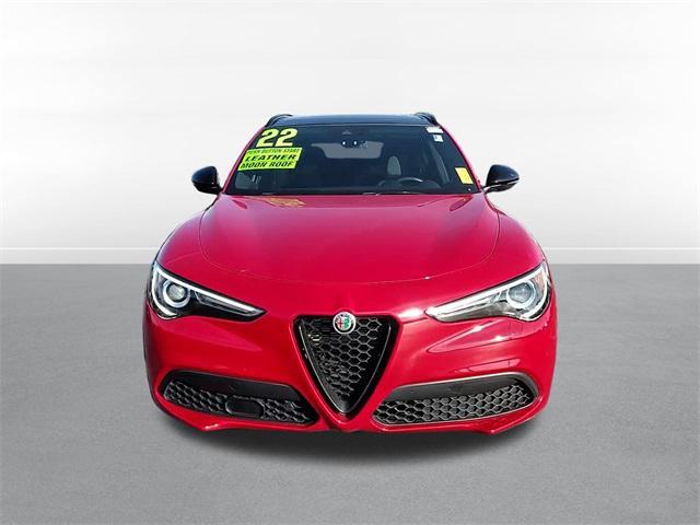 used 2022 Alfa Romeo Stelvio car, priced at $27,500