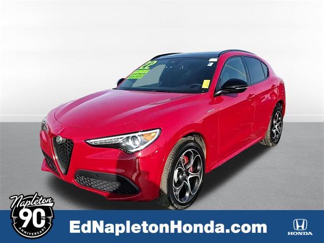 used 2022 Alfa Romeo Stelvio car, priced at $27,500