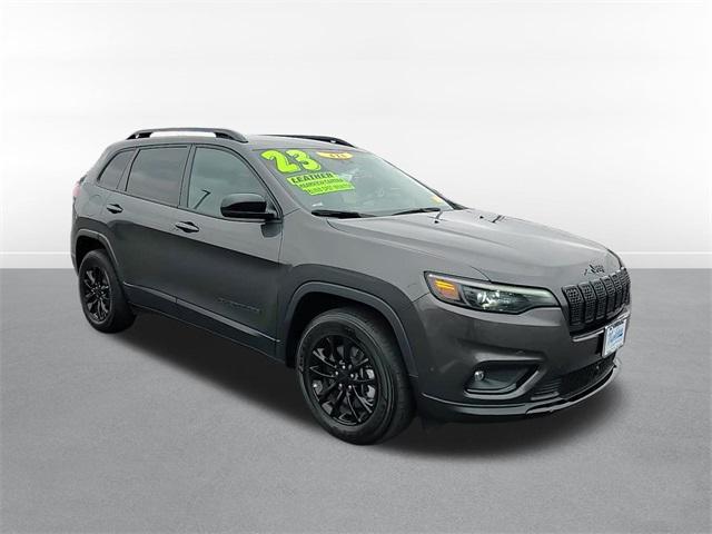 used 2023 Jeep Cherokee car, priced at $22,800