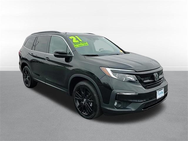 used 2021 Honda Pilot car, priced at $31,000