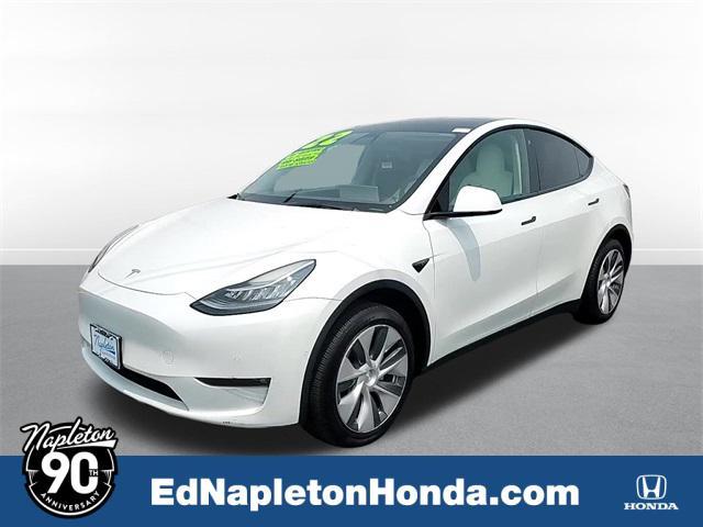 used 2022 Tesla Model Y car, priced at $29,500