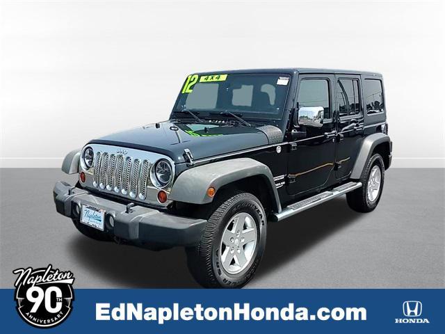 used 2012 Jeep Wrangler Unlimited car, priced at $16,000