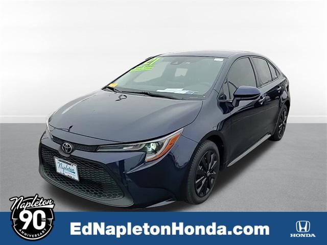 used 2021 Toyota Corolla car, priced at $15,500