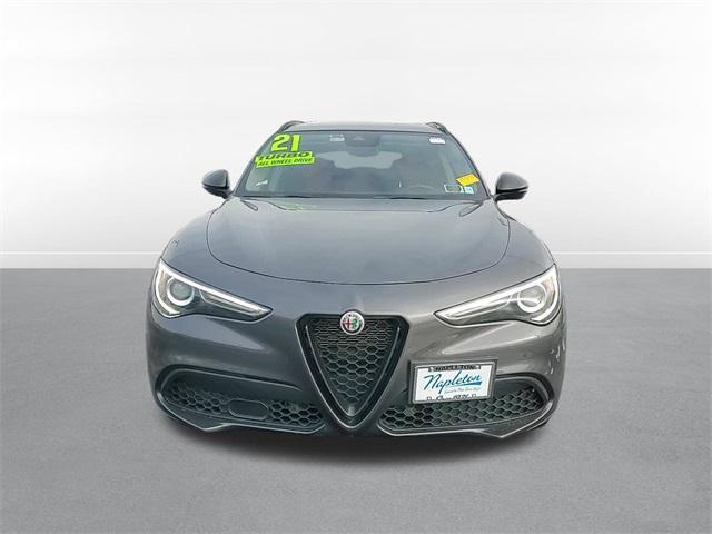 used 2021 Alfa Romeo Stelvio car, priced at $22,500