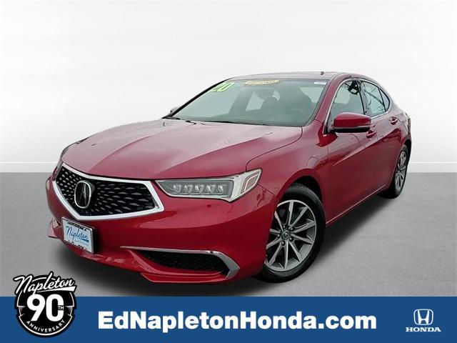 used 2020 Acura TLX car, priced at $21,500