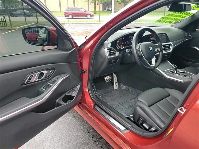 used 2021 BMW 330 car, priced at $30,000