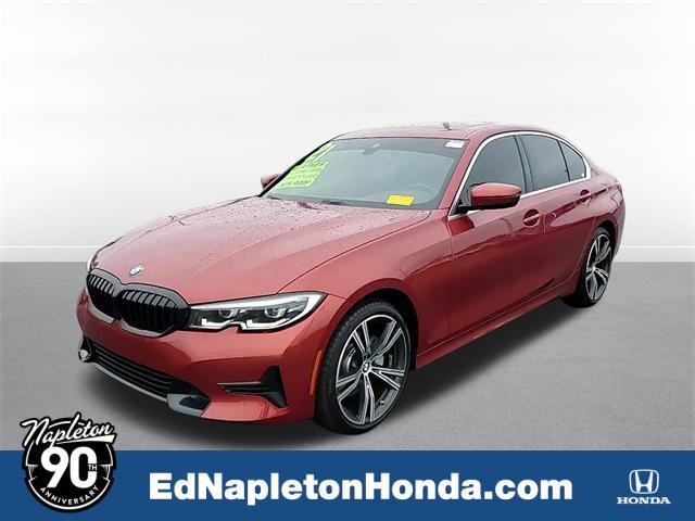 used 2021 BMW 330 car, priced at $30,000