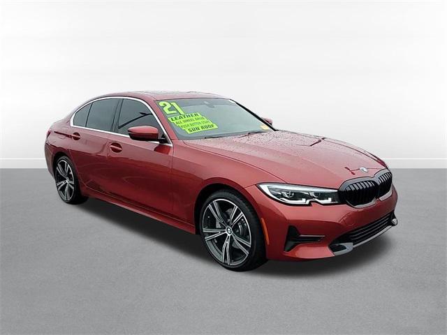 used 2021 BMW 330 car, priced at $30,000