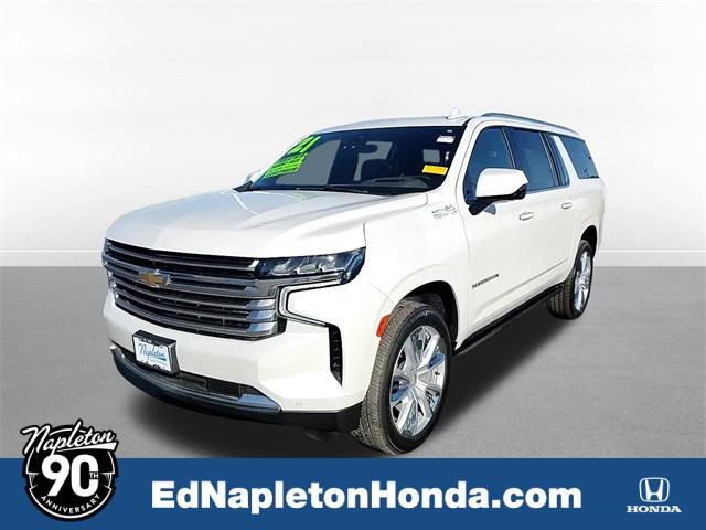 used 2021 Chevrolet Suburban car, priced at $62,450