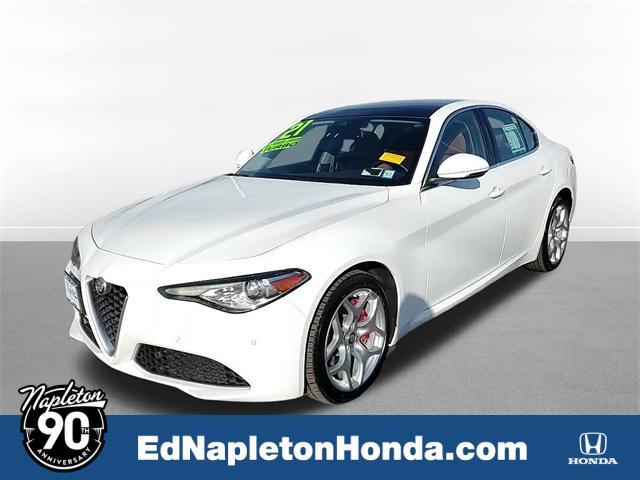 used 2021 Alfa Romeo Giulia car, priced at $25,500