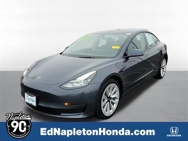 used 2023 Tesla Model 3 car, priced at $23,500