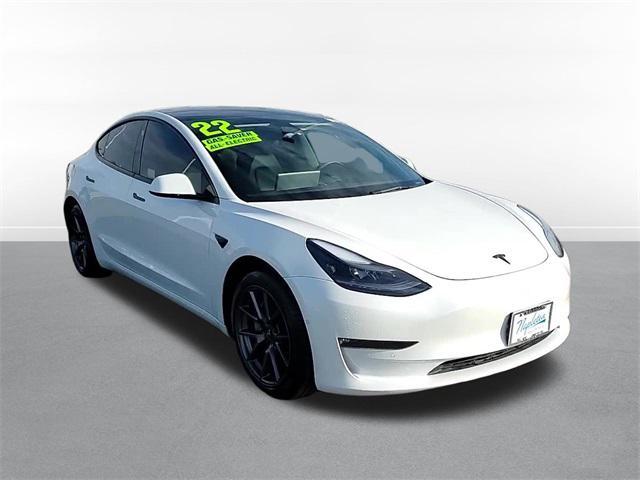 used 2023 Tesla Model 3 car, priced at $27,000