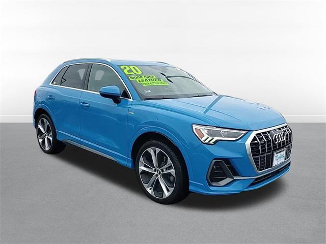 used 2020 Audi Q3 car, priced at $23,000