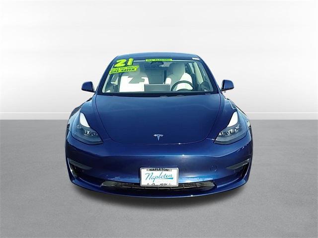 used 2021 Tesla Model 3 car, priced at $24,000