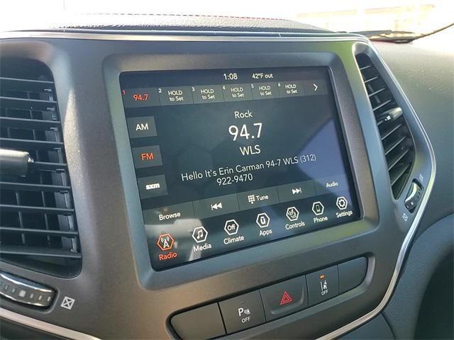 used 2021 Jeep Cherokee car, priced at $23,000