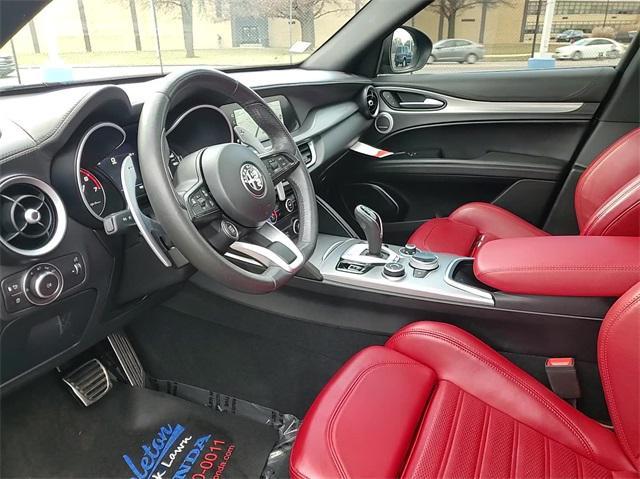 used 2022 Alfa Romeo Stelvio car, priced at $29,000