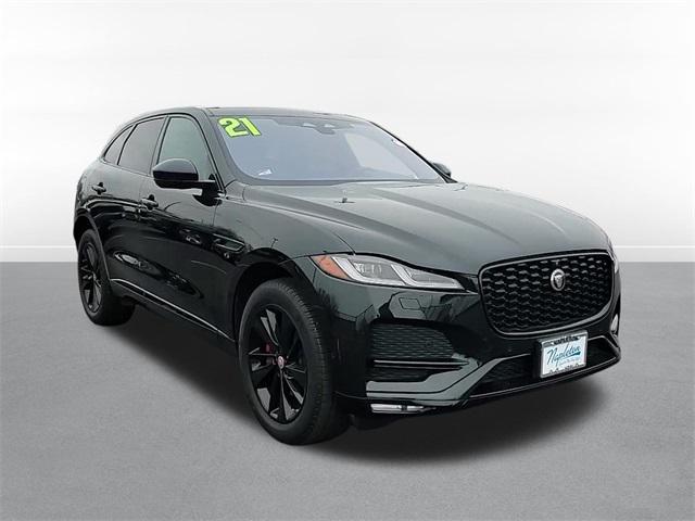 used 2021 Jaguar F-PACE car, priced at $28,500