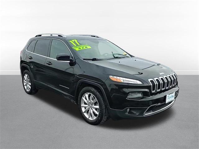 used 2017 Jeep Cherokee car, priced at $13,000