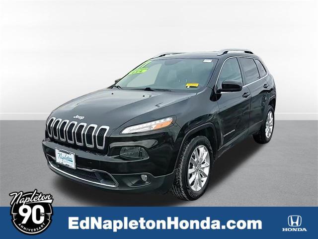 used 2017 Jeep Cherokee car, priced at $13,000