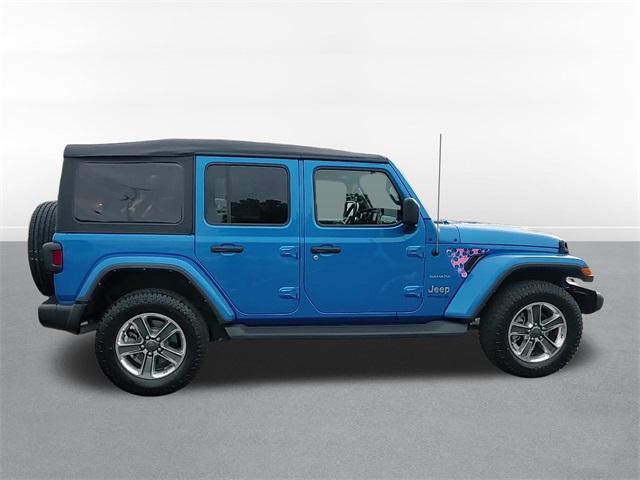 used 2022 Jeep Wrangler Unlimited car, priced at $31,500