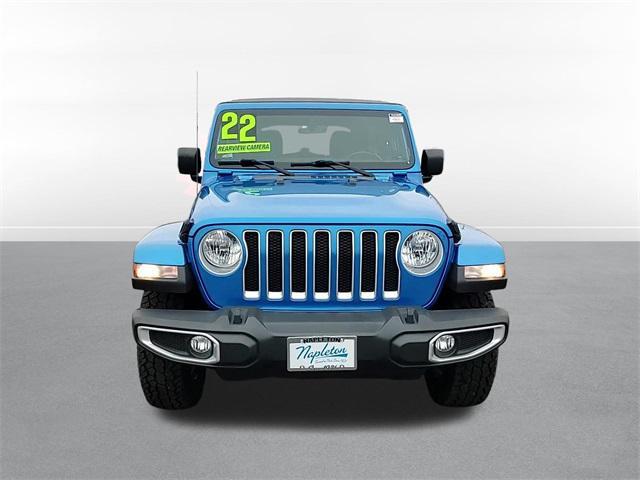 used 2022 Jeep Wrangler Unlimited car, priced at $29,500