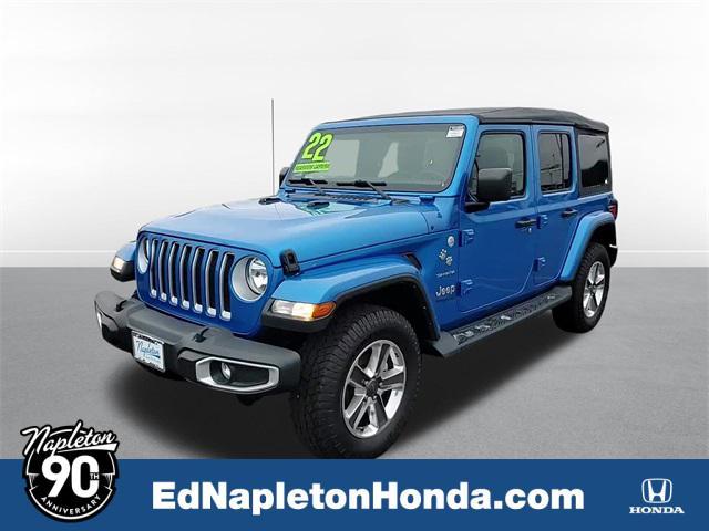 used 2022 Jeep Wrangler Unlimited car, priced at $29,500