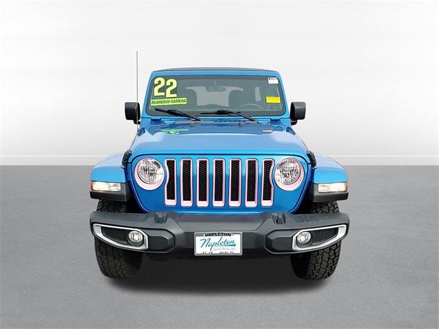 used 2022 Jeep Wrangler Unlimited car, priced at $31,500