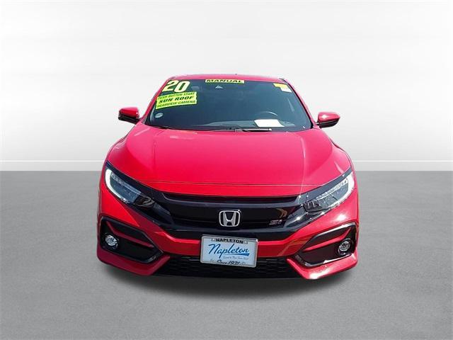 used 2020 Honda Civic Si car, priced at $24,700