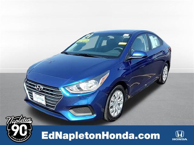 used 2021 Hyundai Accent car, priced at $12,250