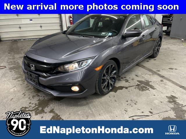 used 2019 Honda Civic car, priced at $19,300