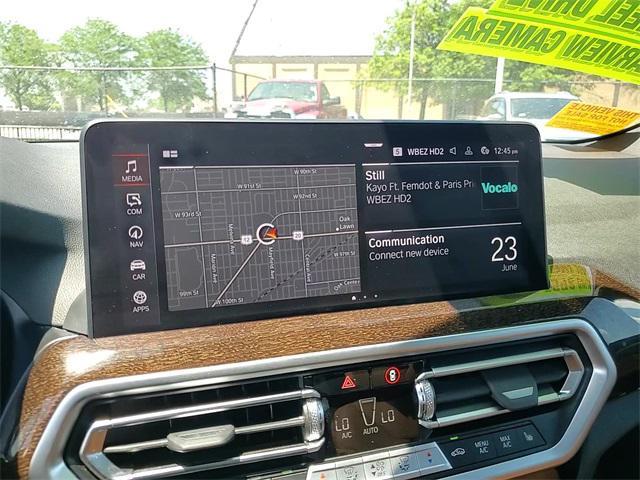 used 2023 BMW X3 car, priced at $38,850