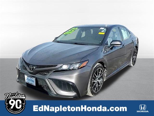 used 2022 Toyota Camry car, priced at $19,500