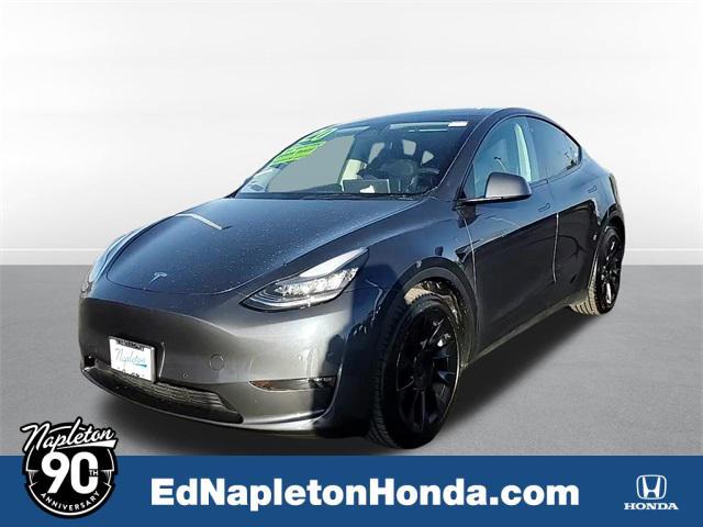 used 2020 Tesla Model Y car, priced at $28,500